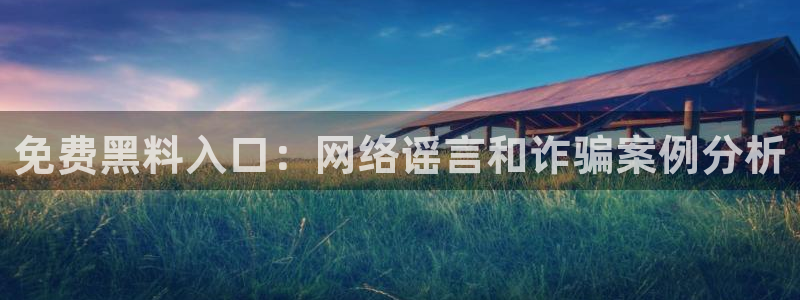 51吃瓜 张津瑜：免费黑料入口：网络谣言和诈骗案例分析