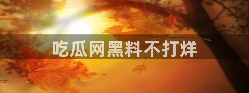 51吃瓜网张津瑜:吃瓜网黑料不打烊